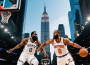 开云足球直播-篮网血洗尼克斯，哈里斯送出助攻